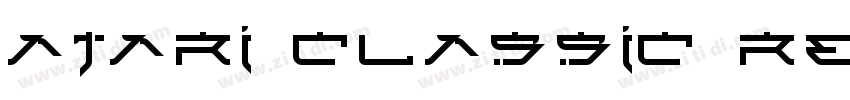 Atari Classic Regula字体转换